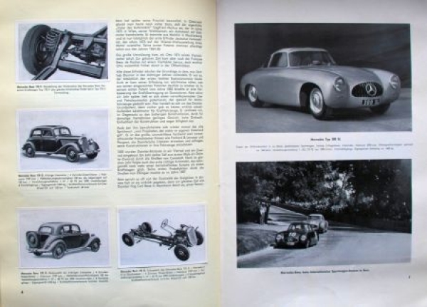 Austria Cigarettes "Deutsche Kraftfahrzeuge" Automobile-Scrapbook 1952 (8483)